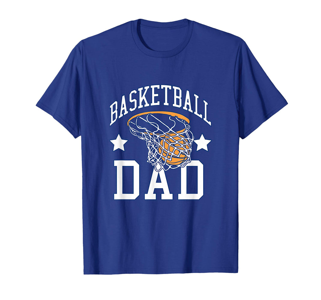 Basketball Dad Coach Sports Fan T-Shirt - Graphic Print for Adults
