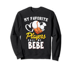 My Favorite Players Baseball Soccer Sweatshirt - Custom Art Print Unisex