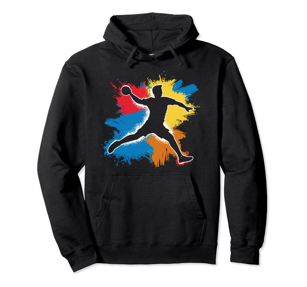 I Love Handball Player Sports Hoodie - Unique Graphic for Adults