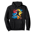 I Love Handball Player Sports Hoodie - Unique Graphic for Adults