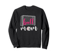 Soccer Mom Ball Football Game Day Funny Sweatshirt - Graphic Print Unisex