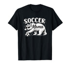 Soccer Mama Bear Mothers Day Event T-Shirt - Custom Art Print Unisex