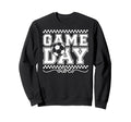 Game Day Vibes Soccer Game Day Sweatshirt - Aesthetic Graphic for Adults