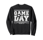 Game Day Vibes Soccer Game Day Sweatshirt - Aesthetic Graphic for Adults