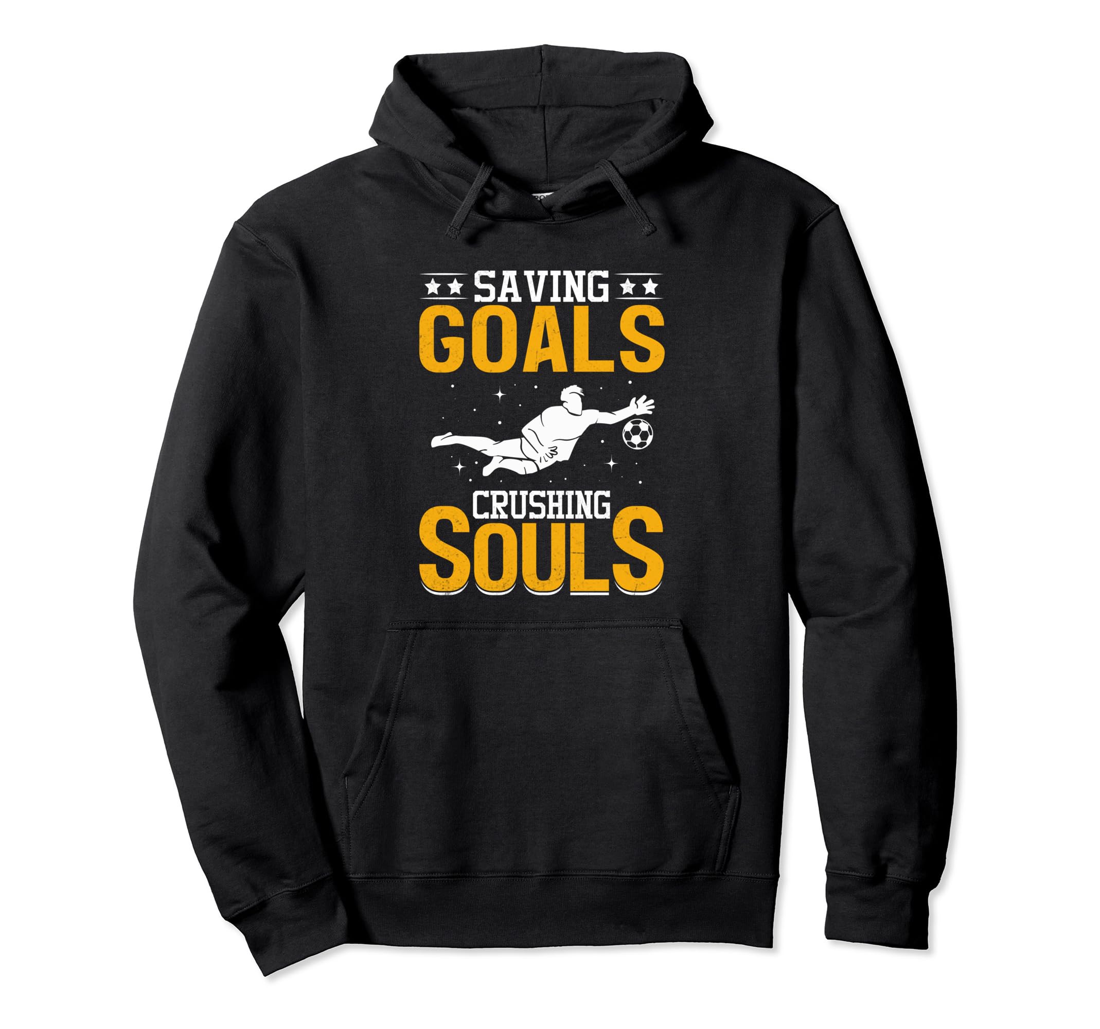 Soccer Goalie Cleat Soccer Net Soccer Hoodie - Graphic Print Men Women