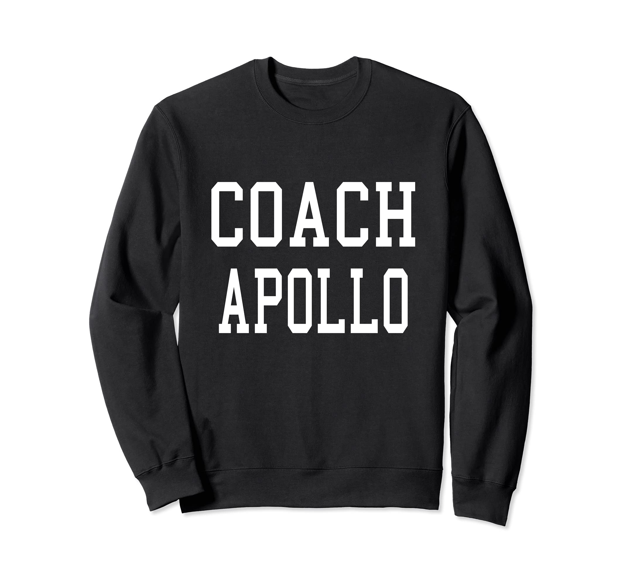 Coach Apollo Custom Football Sweatshirt - Aesthetic Graphic for Adults