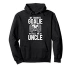 Proud Ice Hockey Goalie Uncle Hockey Hoodie - Aesthetic Graphic Men Women