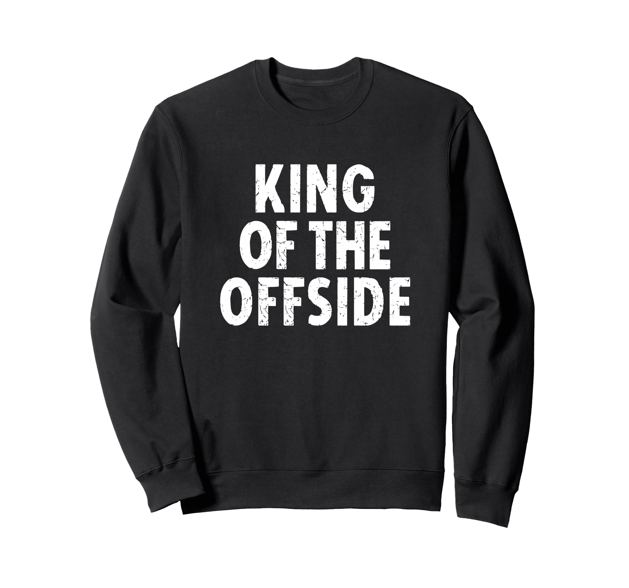 Soccer Dad King Offside Funny Sweatshirt - Custom Art Print Unisex