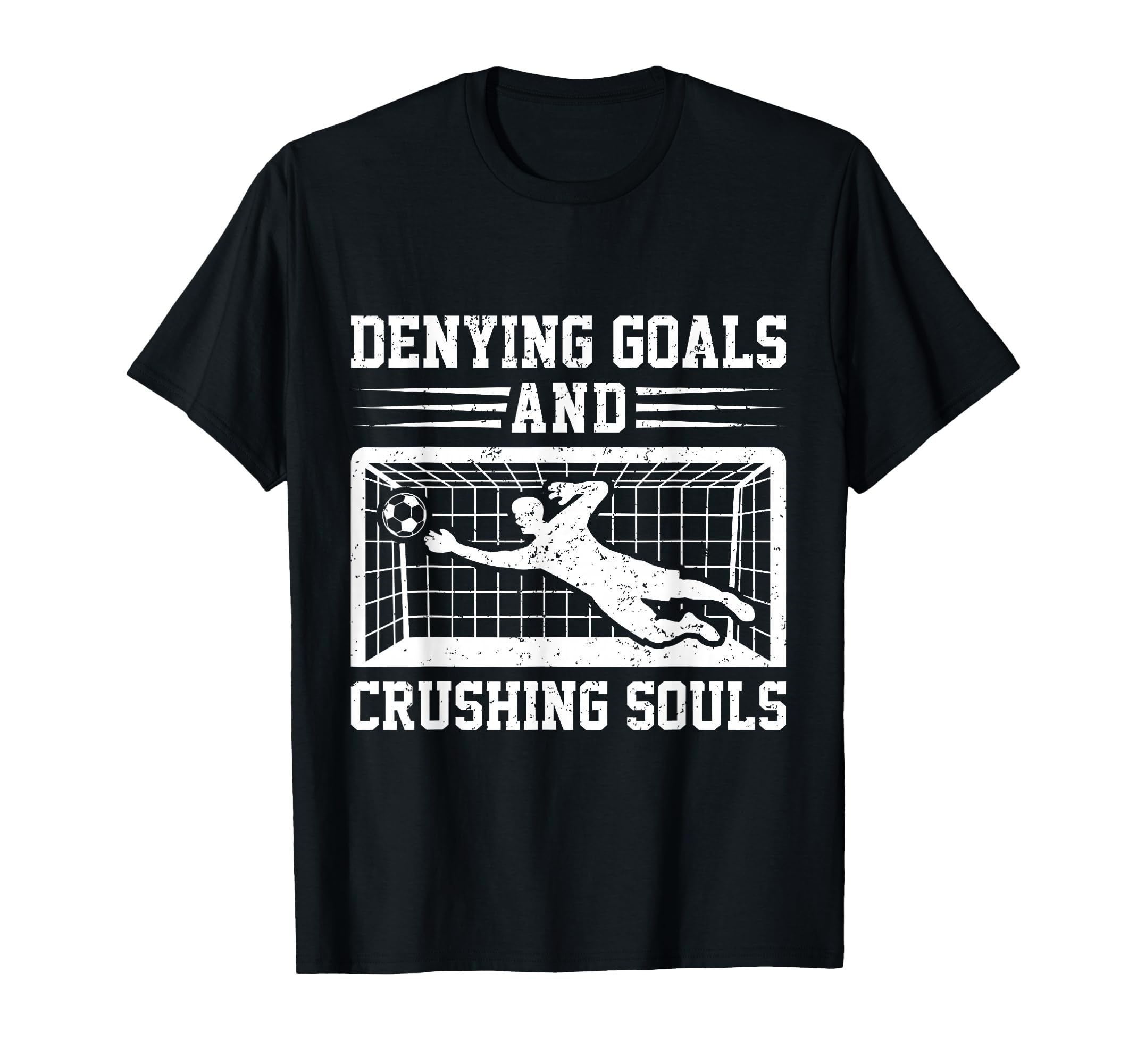 Soccer Goalie Goalkeeper T-Shirt - Graphic Print Men Women