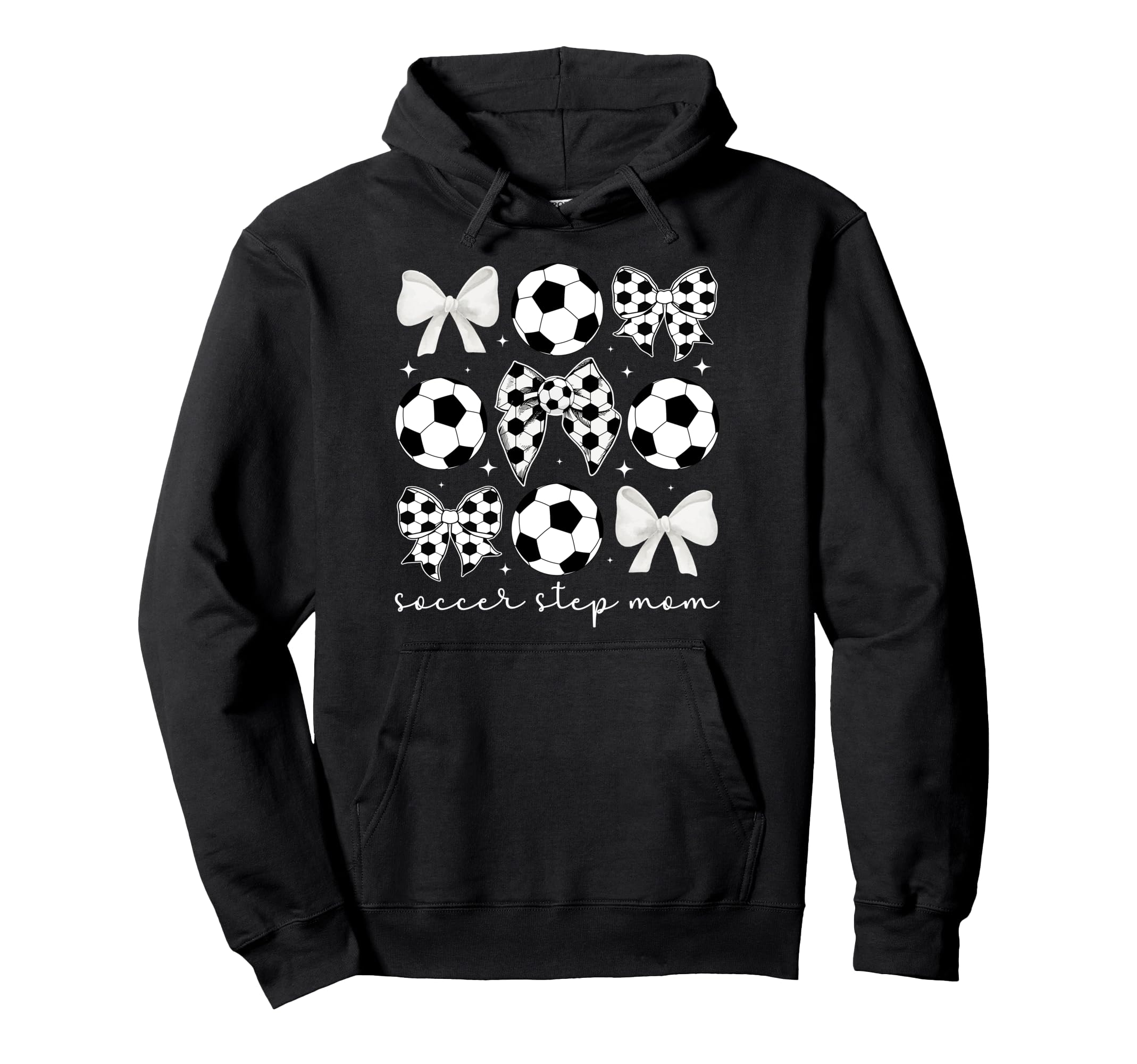 Soccer Step Mom Soccer Player Hoodie - Casual Everyday Wear Unisex