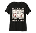 Soccer Strategy Board Meme What Part T-Shirt - Novelty Apparel Men Women