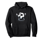 Cartoon Soccer Ball Costume And Hoodie - Streetwear Style for Adults