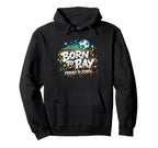 Born To Play Forced To Study Hoodie - Novelty Apparel Men Women
