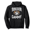 Soccer Gammy Leopard Heart Hoodie - Streetwear Style for Adults