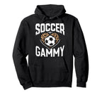 Soccer Gammy Leopard Heart Hoodie - Streetwear Style for Adults