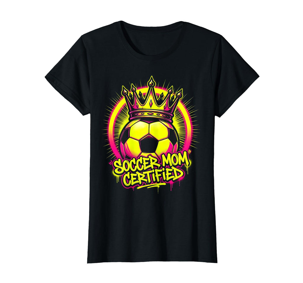 Soccer Mom Certified Mom Year T-Shirt - Minimalist Print Unisex