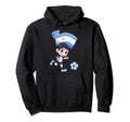 Soccer Argentina Flag Young Child Hoodie - Streetwear Style Unisex