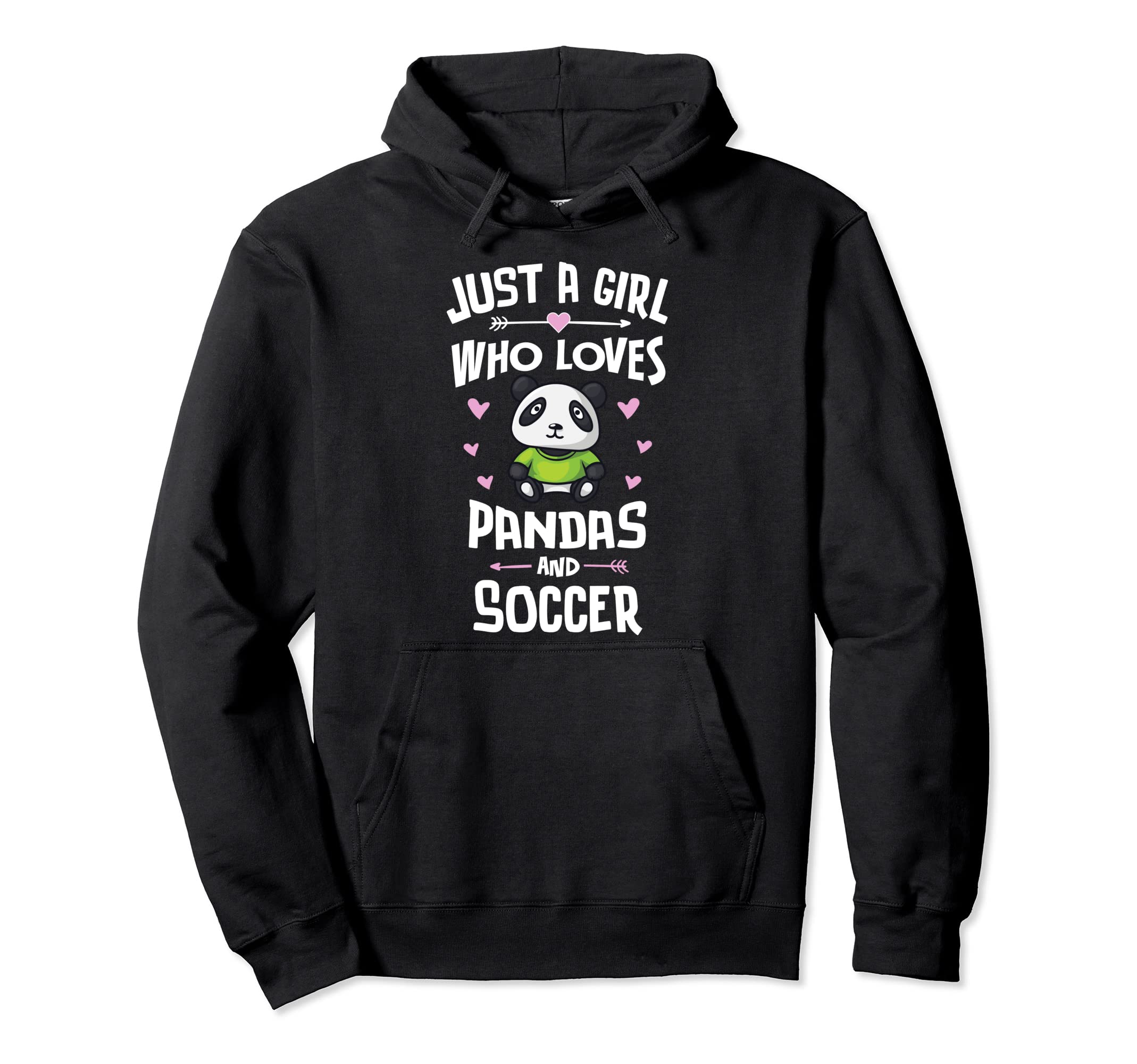 Pandas And Soccer Gift Hoodie - Streetwear Style Unisex