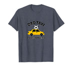 Dad Taxi To Soccer Practice Funny Soccer T-Shirt - Trendy Graphic Unisex