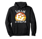 Funny Grandma Proud Soccer Lover Nana Hoodie - Streetwear Style Unisex