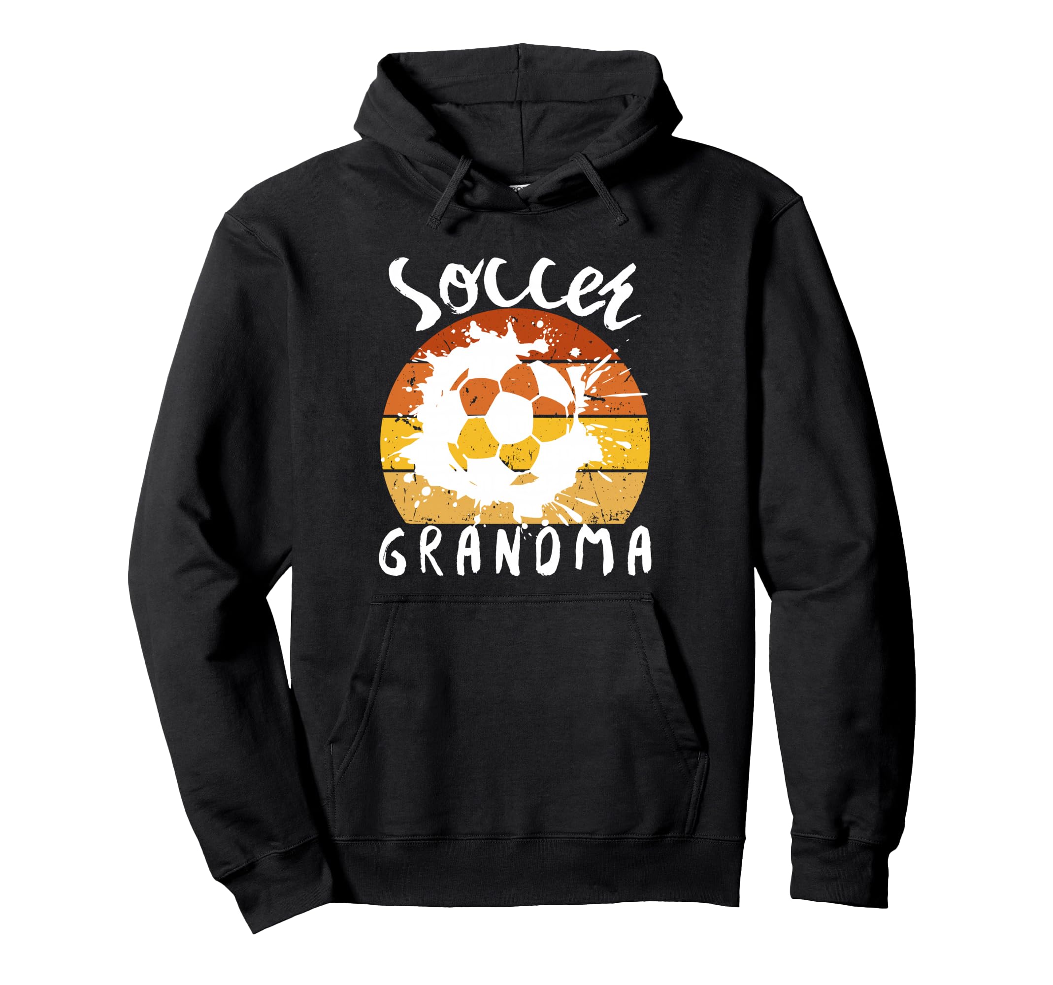 Funny Grandma Proud Soccer Lover Nana Hoodie - Streetwear Style Unisex