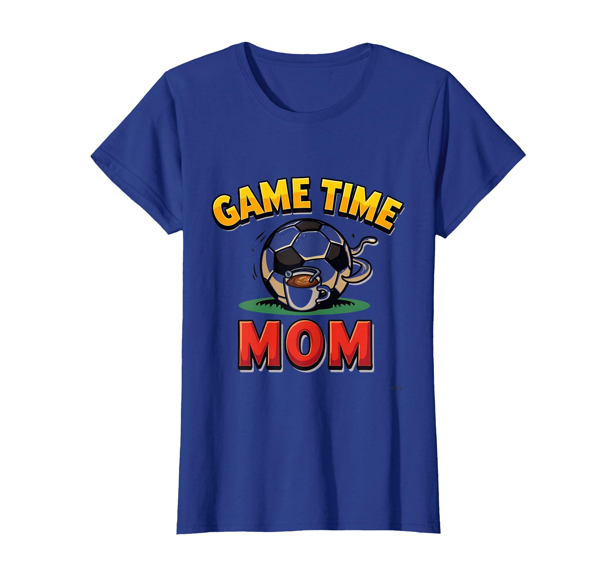 Game Time Mom Soccer Life T-Shirt - Novelty Apparel for Adults