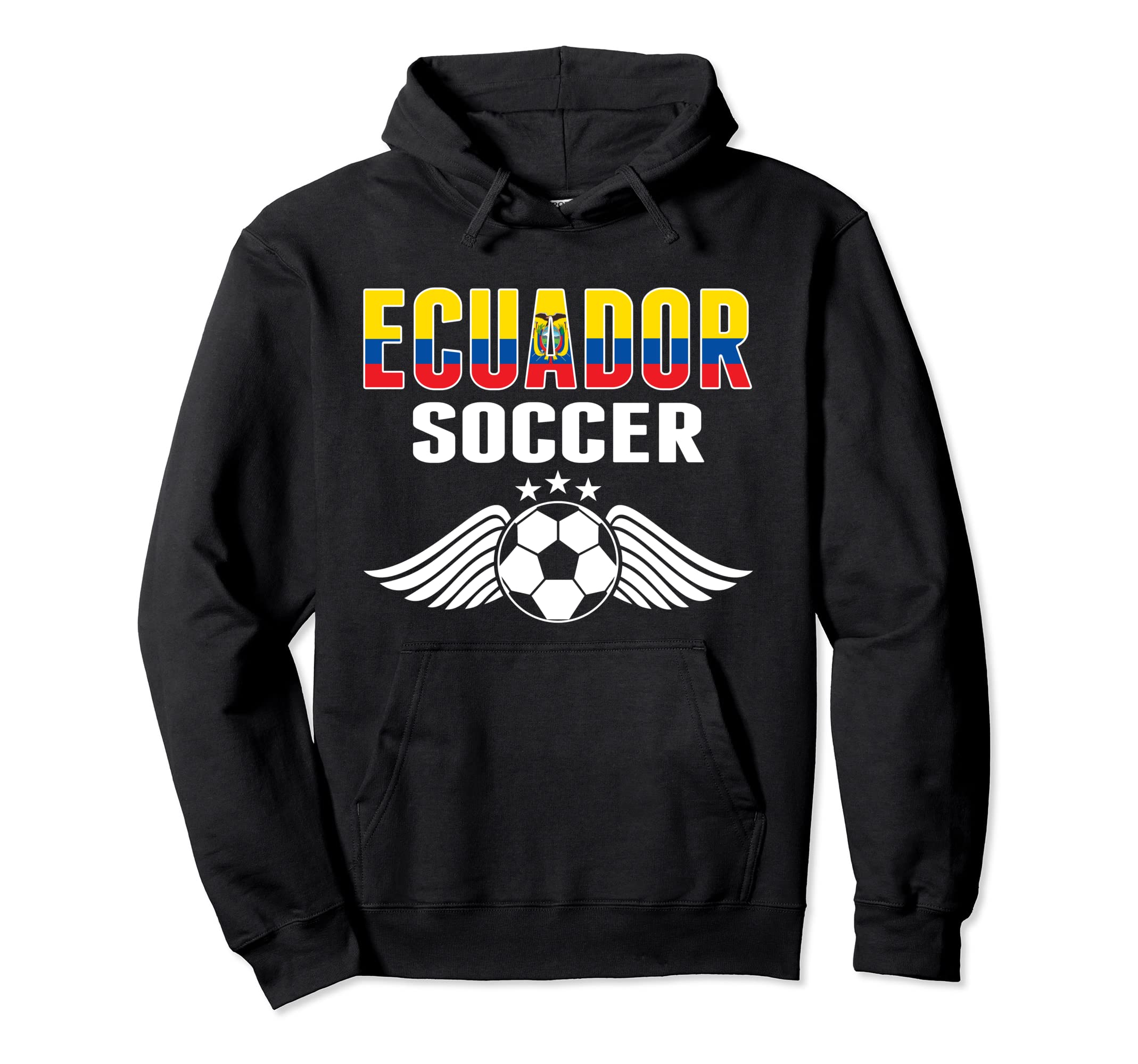 Ecuador Soccer Fans Jersey Ecuadorean Hoodie - Graphic Print for Adults