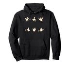 Silly Goose Playing Soccer Player Hoodie - Unique Graphic for Adults