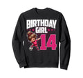 14Th Birthday Soccer Dabbing 14 Sweatshirt - Streetwear Style for Adults