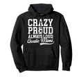 Crazy Proud Soccer Goalie Mimi Soccer Hoodie - Custom Art Print for Adults