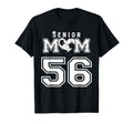 Proud Senior Soccer Mom Custom Jersey T-Shirt - Aesthetic Graphic Unisex