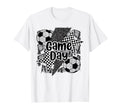 Coquette Soccer Mama Leopard Game Day T-Shirt - Graphic Print Men Women