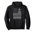 Senior Class 2026 Usa Flag Hoodie - Fun Novelty Design for Adults
