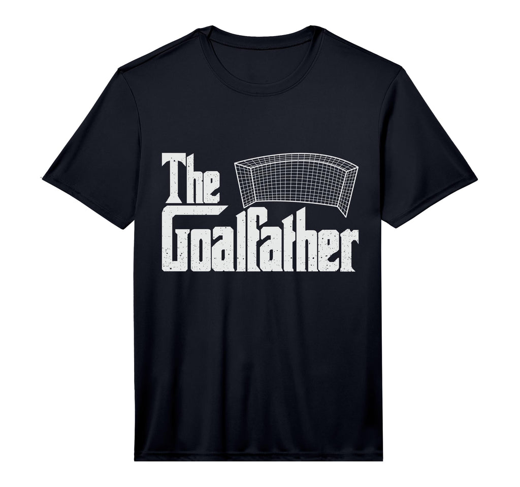 Goalfather Soccer Coach Goalkeeper T-Shirt - Trendy Graphic Men Women