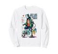 Just Who Loves Soccer Robots Play Sweatshirt - Trendy Graphic Men Women