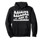 Raising Ballers And Ballerinas Soccer Hoodie - Novelty Apparel for Adults