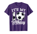 Its My 10Th Birthday Soccer Player T-Shirt - Casual Everyday Wear Unisex