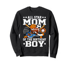 Ll Star Mom Birthday Sweatshirt - Casual Everyday Wear Men Women
