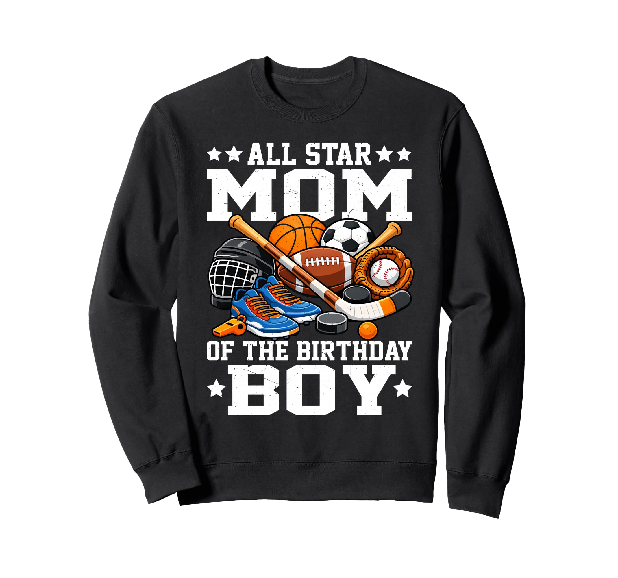 Ll Star Mom Birthday Sweatshirt - Casual Everyday Wear Men Women