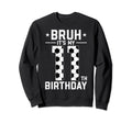 11 Year Old Birthday Soccer Bruh Sweatshirt - Aesthetic Graphic Men Women