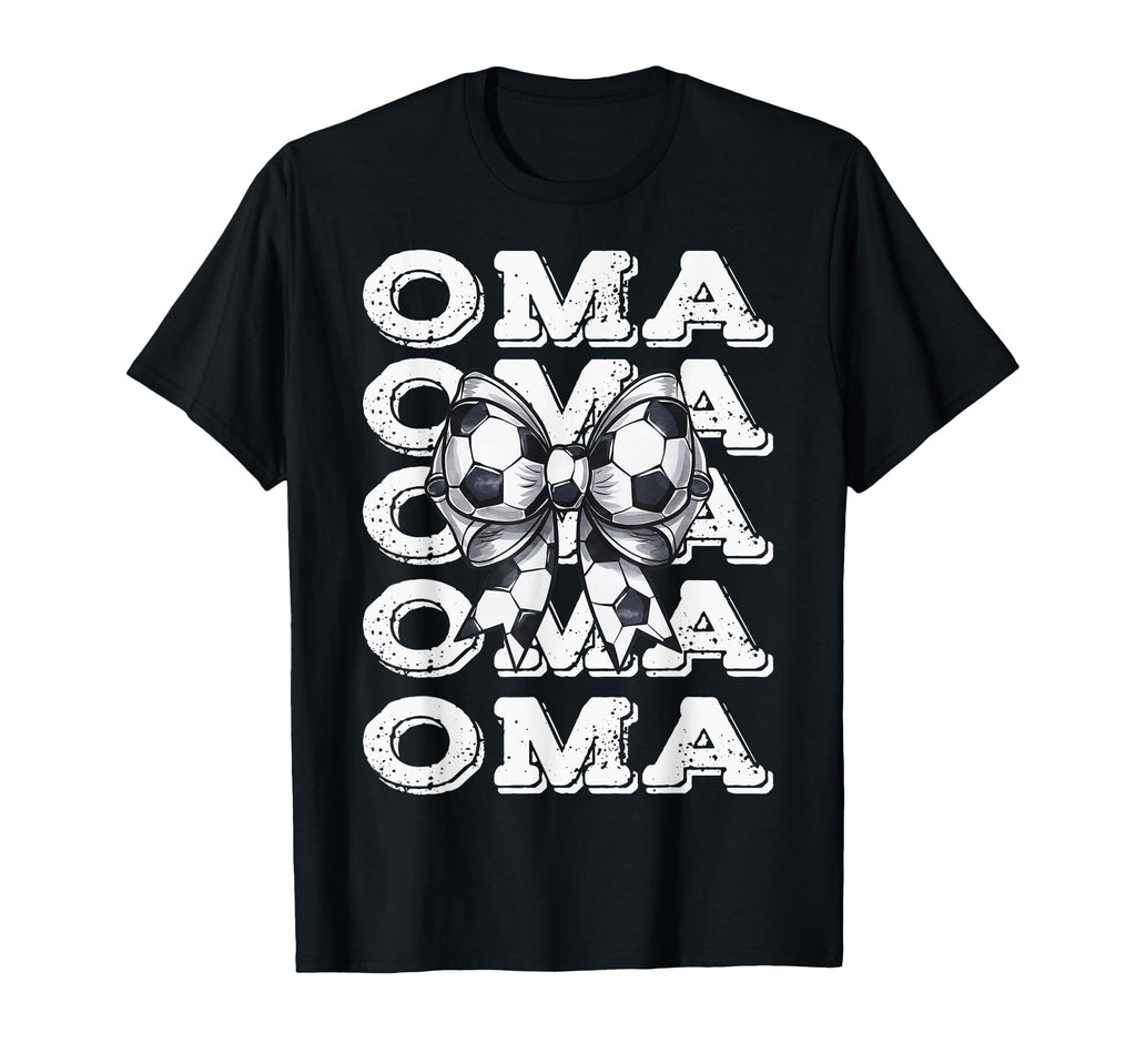 Coquette Soccer Oma Matching T-Shirt - Casual Everyday Wear Men Women