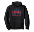 Soccer Step Mom Funny Sport Hoodie - Unique Graphic Unisex