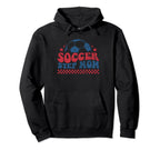 Soccer Step Mom Funny Sport Hoodie - Unique Graphic Unisex