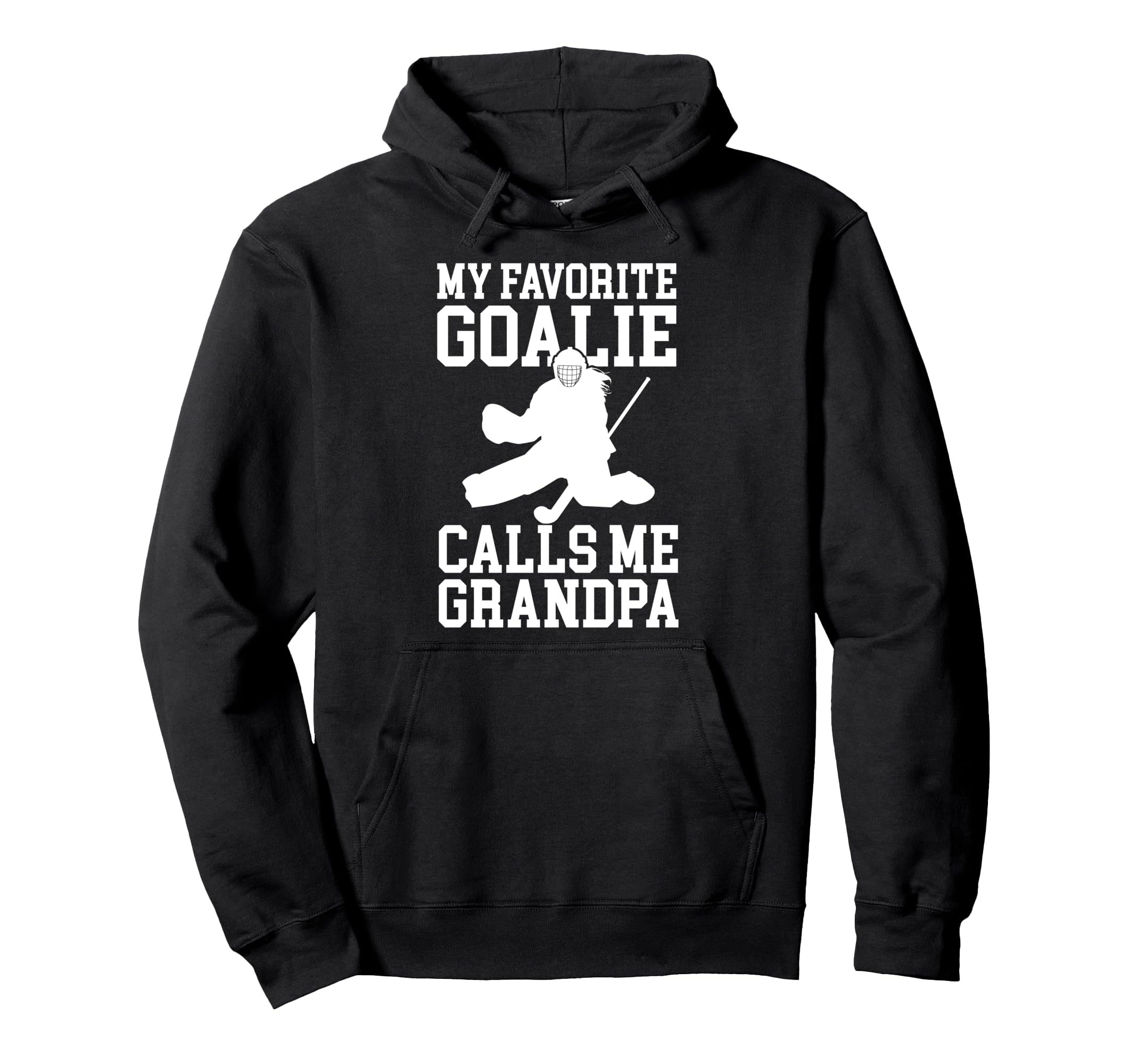 Field Hockey Goalie Grandpa Field Hoodie - Aesthetic Graphic Men Women
