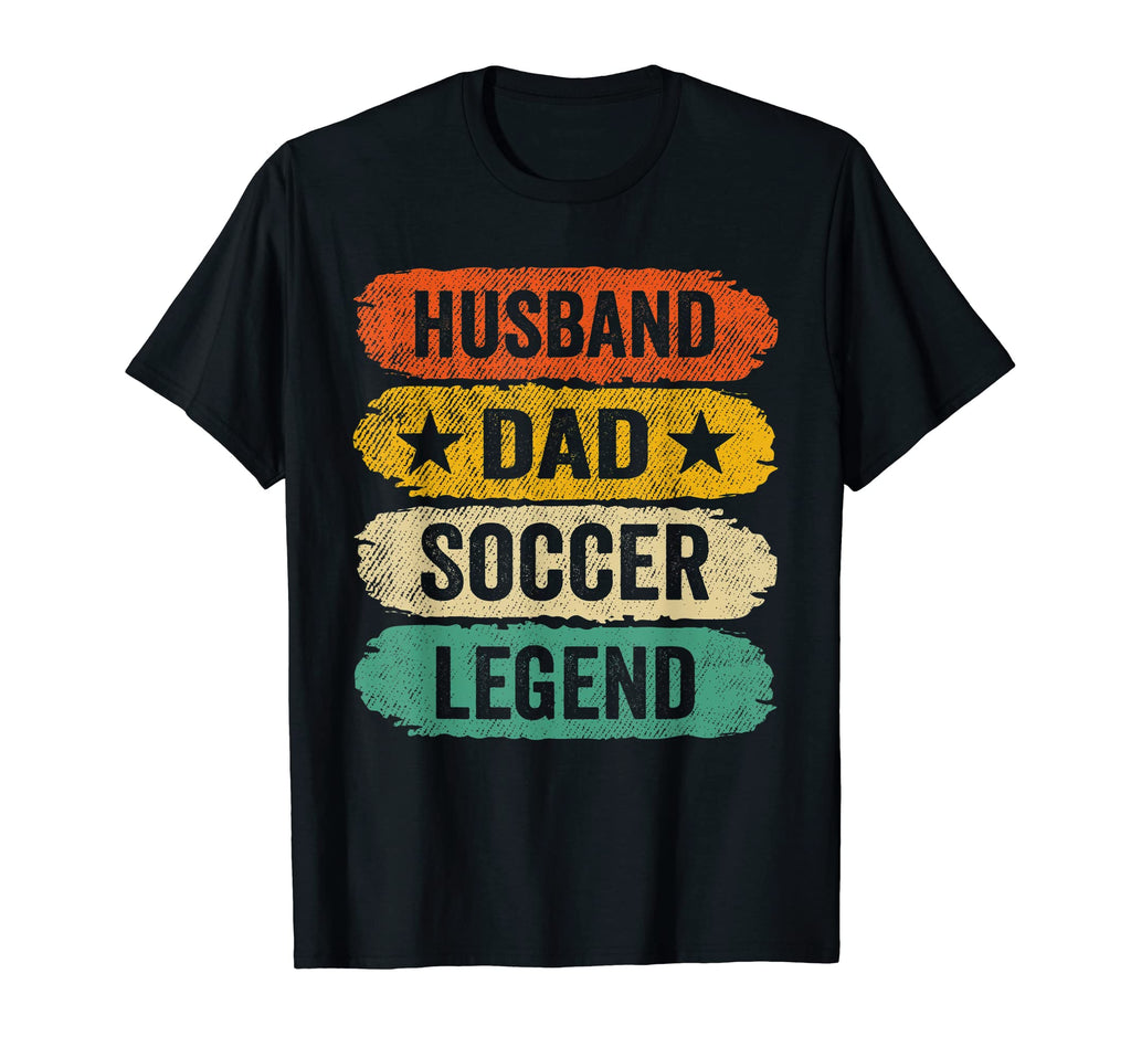 Mens Funny Soccer Husband Dad Soccer Legend T-Shirt - Trendy Graphic Unisex