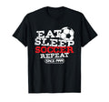 Soccer Player Goal Football Born T-Shirt - Fun Novelty Design for Adults