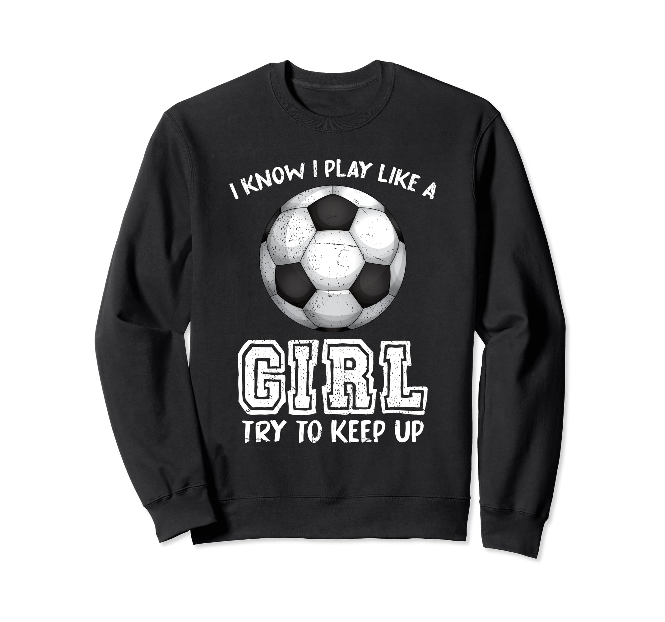 Soccer Ball Soccer Player Sport Sweatshirt - Aesthetic Graphic Men Women