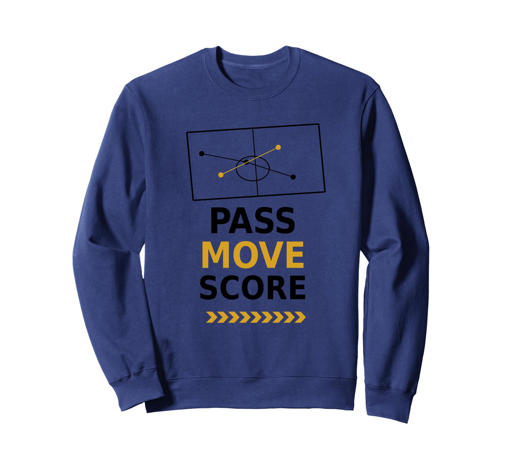 Football Collection Pass Move Score Sweatshirt - Trendy Graphic Men Women
