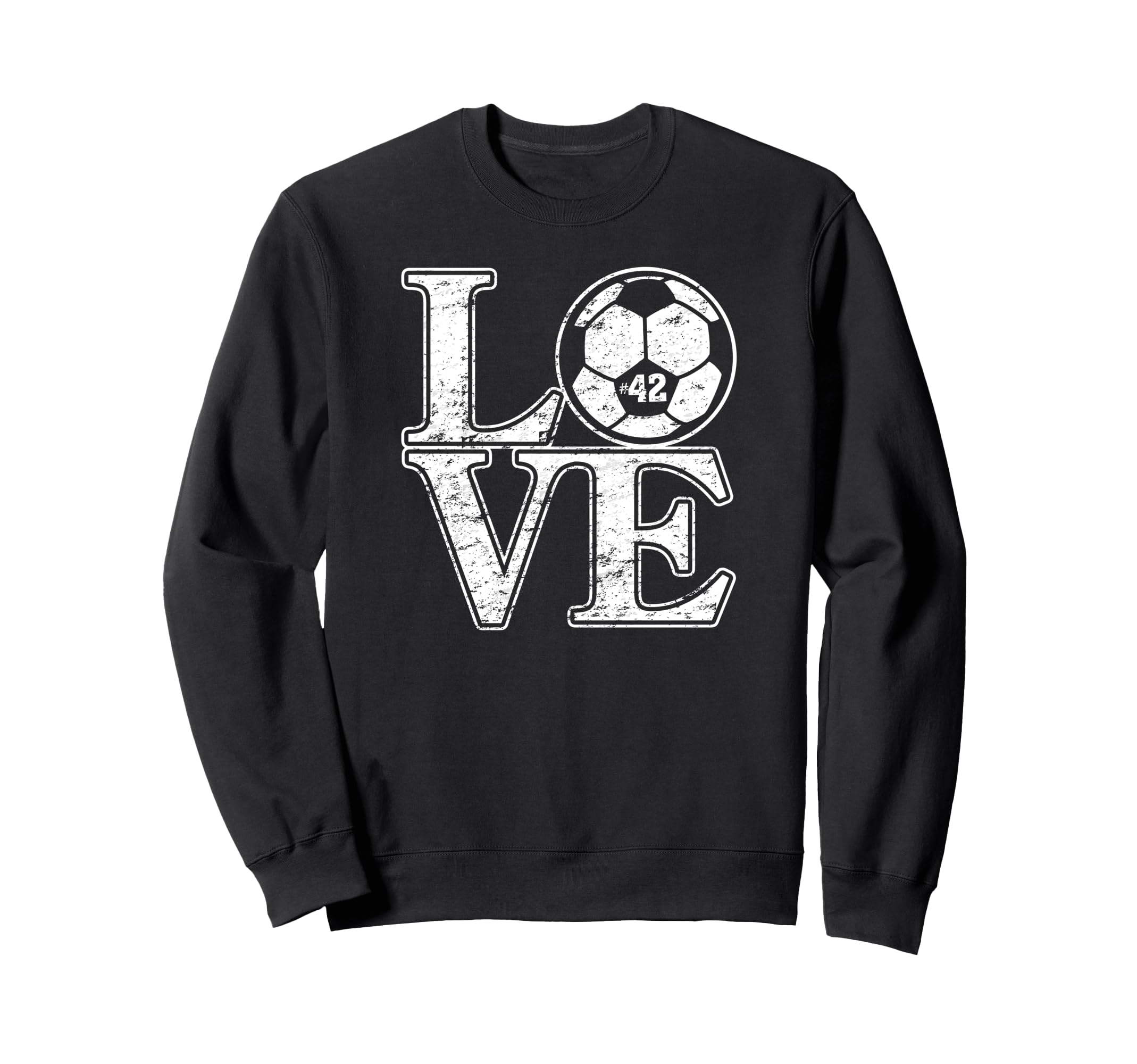 Soccer 42 Soccer Mom Dad Favorite Sweatshirt - Trendy Graphic Men Women