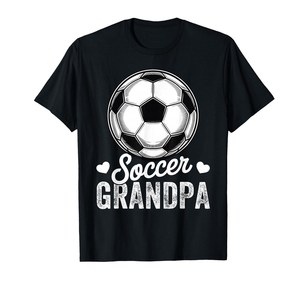 Funny Soccer Grandpa Mothers Day T-Shirt - Novelty Apparel Unisex